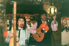 1986 - avec Pedro Ramirez en el burriquito