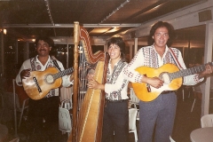 1988 - avec Lito Benitez Hernando Perez - Restaurant Le Clapotis - Pornichet - France